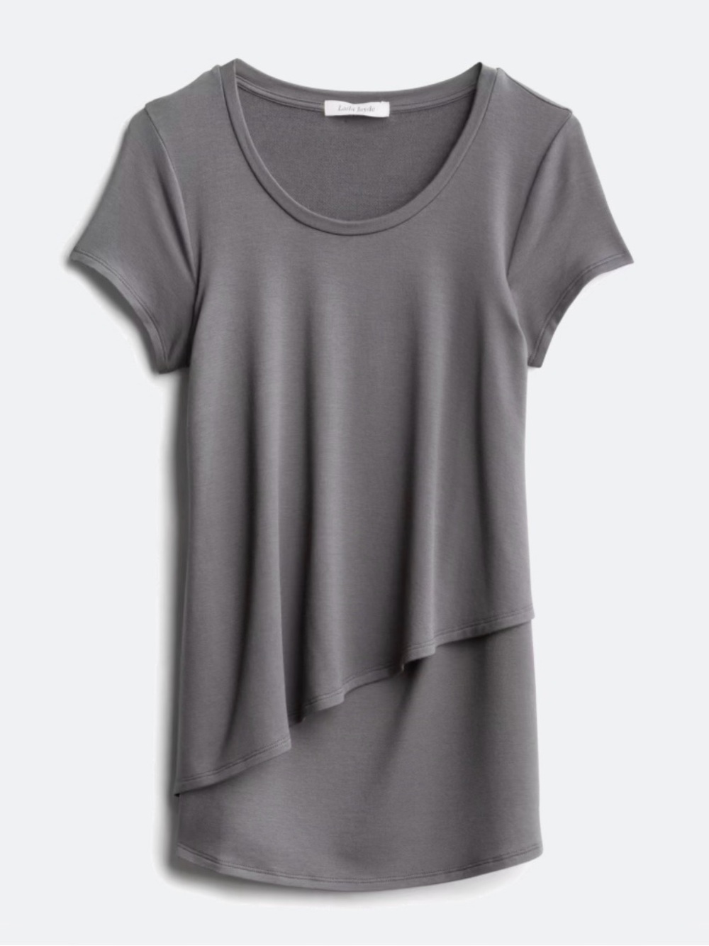 Laila Jayde Cory maternity and nursing panel knit t-shirt, women’s medium NWT